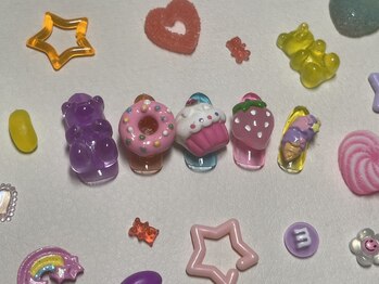 ネイルサロン ネイルクク 桑名駅前店(Nail KUKU)/おもちゃネイル