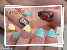 ネイルアンドまつ毛エクステ ルーナ 八王子店/ポルノグラフィティ☆推しネイル