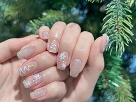 クリスマスネイル