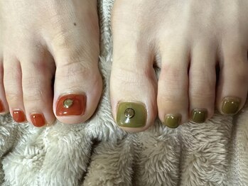 アムネイル(am.nail)/ちぐはぐカラー