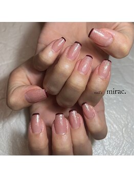 ネイルズミラク(nail's mirac.)/スキニーフレンチネイル