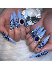 Acrylic press on nails