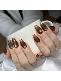 長さだしワンホンネイル