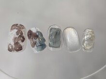 クレモアネイル 浦和店(CLEMORE NAIL)/寒色インクニュアンス