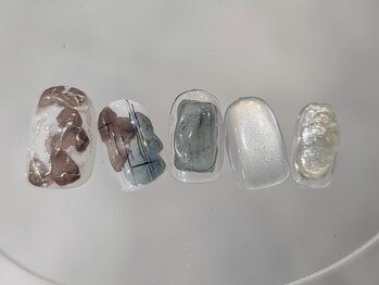 クレモアネイル 浦和店(CLEMORE NAIL)/寒色インクニュアンス