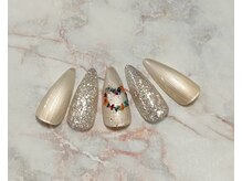 ジェー エス シー ネイル(J.S.C.nail)/２本アート/サンプルデザイン