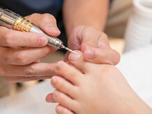 距骨サロン 板橋の雰囲気(巻き爪や魚の目、タコのケアも行っています!)