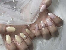 マーメイドネイル(Mermaid Nail)/先端ラメライン
