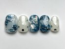 フラワーネイビー￥8000