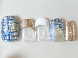 ブルーツイード