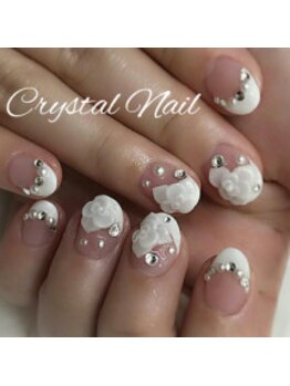 クリスタルネイル ボンベルタ橘店(CRYSTAL NAIL)/３Dワーネイル