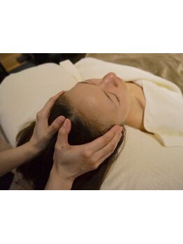 ヘッドスパで癒されたい