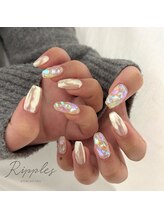 リップルズ(Ripples)/クリアストーンネイル