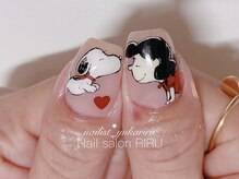 リル(RIRU)/キャラクターネイル/痛ネイル