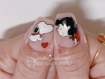 リル(RIRU)/キャラクターネイル/痛ネイル
