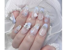 ティーアンドビー ネイルスタジオ(T&B NAIL STUDIO)/トレンドワンホンちゅるんネイル
