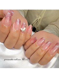 【フィルイン】ラメグラデ