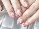 ラメグラデーションネイル