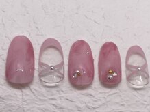 サニーサイド ウィズ マキア 茅ヶ崎店(Sunnyside with MAQUIA)/バレエコアネイル