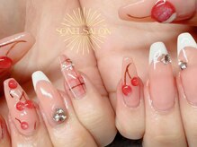 ソネルサロン 駒込店(SONEL SALON)/持ち込みデザイン☆さくらんぼ
