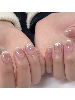 メオネイル(MEO NAIL)/チークネイルxマグネットグラ