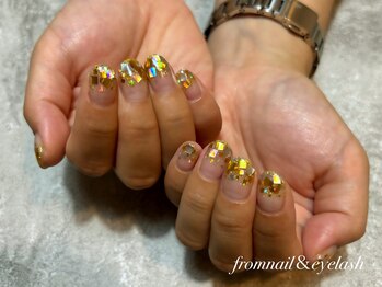 フロムネイルアンドアイラッシュ 神戸三宮(from nail&eyelash)/パラジェル取扱/フィルイン施術