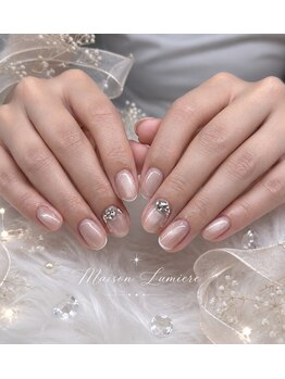 メゾンルミエール(Maison Lumiere)/オフィスnail〇馴染む定額コース