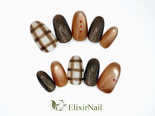 エリクサーネイル 新宿3丁目(Elixir Nail)/定額a シンプル/クーポン使用