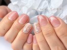 ハロウィン使用のオフィスネイル