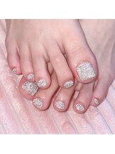 アイカ(Aika)/シルバーフラッシュネイル