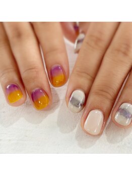 ネイルスミス 高松店(Nailsmith)/もやもや配色