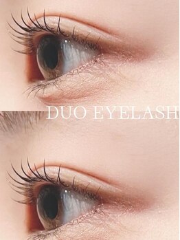 デュオ(duo)の写真/自まつ毛派なら『上下まつ毛パーマ』がオススメ!ビューラー要らずの上向きパッチリ目元に☆メイク時短にも!