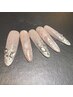 【岡澤平日限定】自爪育成ジェル（お任せデザイン）180分 ¥19,800→¥17,700