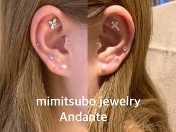 アンダンテ(Andante)/耳つぼジュエリーデザイン♪