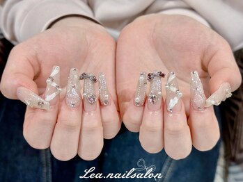 レアネイル 渋谷店(Le’a nail)/リボンパーツ付け放題☆