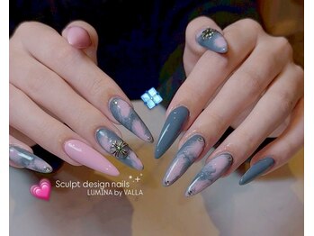 バラ 熊本店(VALLA)/スカルプ×ニュアンス