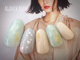 【ニュアンスネイル】