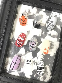 ハロウィンネイル♪