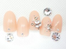 ネイルサロン ロゼオ(Nail salon Roseo)/■渋谷>8990円/ビジューネイル