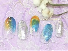 ネイルズガッシュ 大森駅前店(NAILs GUSH)/＊メタリックニュアンス＊