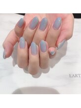 アース ネイルアイラッシュ 前橋店(EARTH Nail&Eyelash)/ニュアンスネイル￥9800