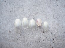 ニコルネイル(nicole nail)/ホワイトグラデーション/8000