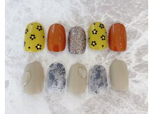 ネイルサロン ティフィン(tiffin)/～１０月monthly　design～