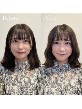 パーソナルサンフラワー(PersonalSunflower)/お客様ヘアメイクBefore/After