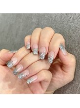 ネイルズ ヒマワリ(Nails Himawari)/【前田担当】ラメグラデーション