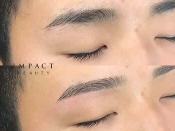 インパクト 岡山駅前サロン(IMPACT)/誠実さも眉毛で叶う！
