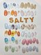 ネイルアンドアイラッシュサロン ソルティ 寺田町(salty)の写真/【4種から選べるマンスリー定額コース¥5500・季節の選べるデザインコース¥6160】パラジェル＋770円で変更◎