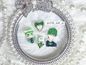 ハピナス(HAPPINAS)/痛ネイル/キャラクターアート/3D