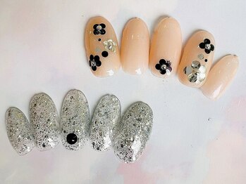 ティーエヌ 大船店/アシンメトリーネイル☆7700円