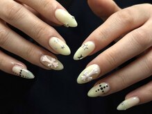 パダアット ヴァラネイル 天神南店(PADA at VALLANAIL)/クロムハーツ風ネイル/Y2Kネイル